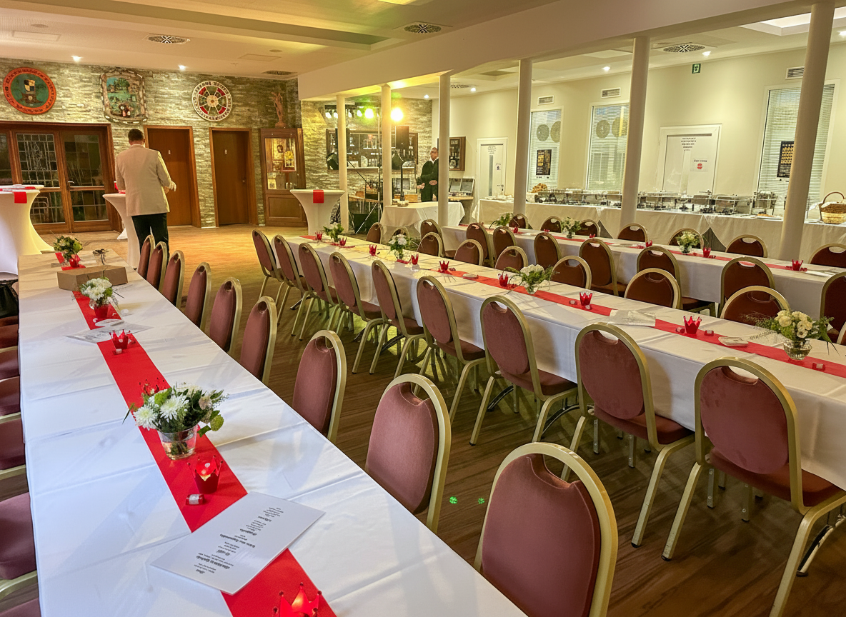 Scheibendamm Festtafel